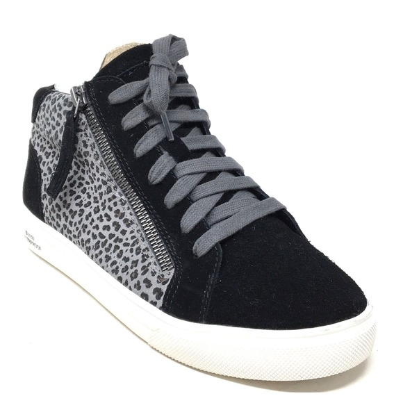 Blondo Genesis Waterproof Women's Size 7.5M Cheetah Print Hidden Wedge Sneaker - Picture 1 of 7